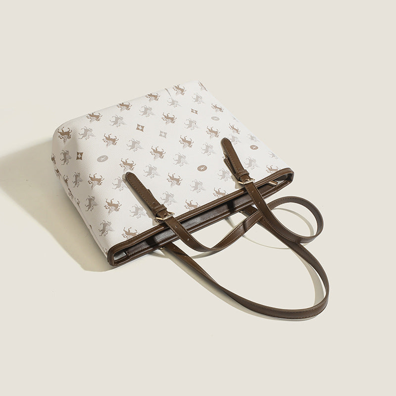 Elegant Designer Tote Bag with Unique Pattern