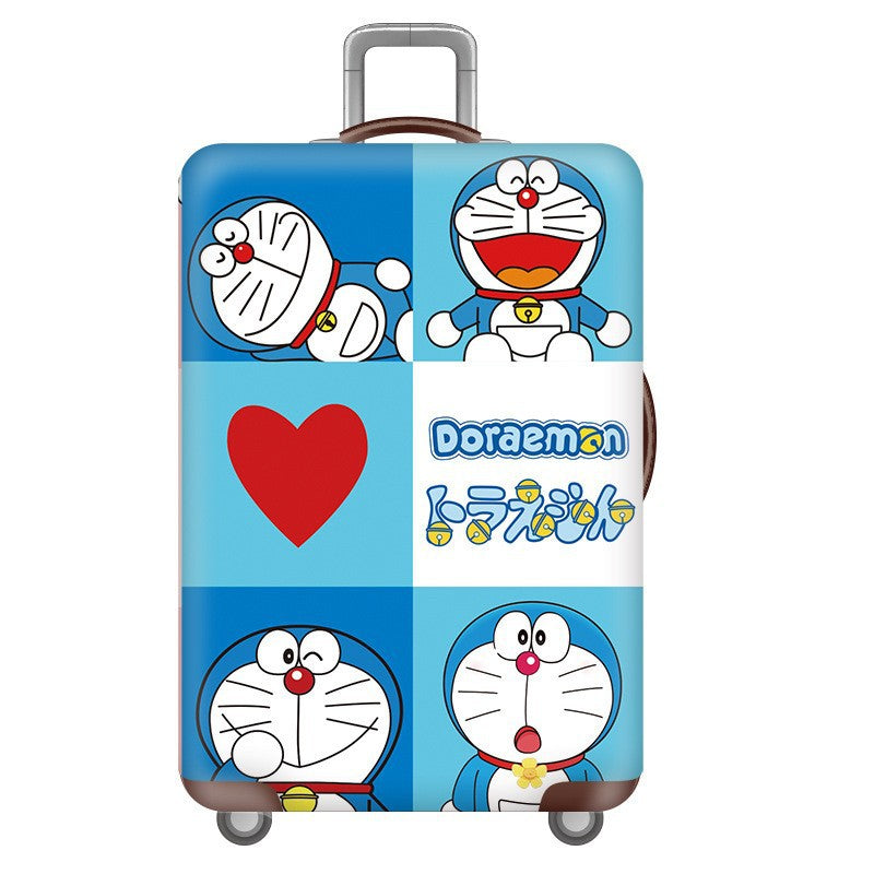Unisex Hard Shell Suitcase with Fun Cartoon Design Kalsten