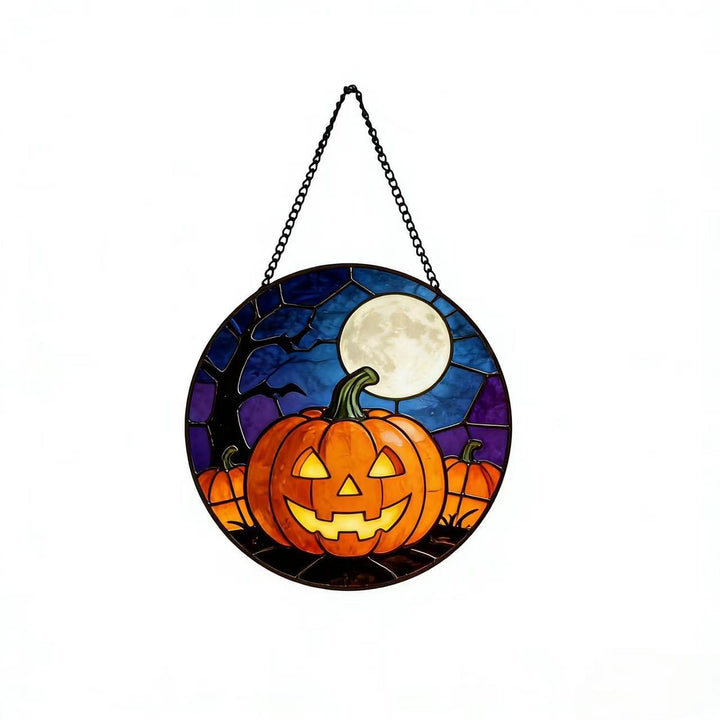 Decorative Skull Stained Glass Wall Art Kalsten