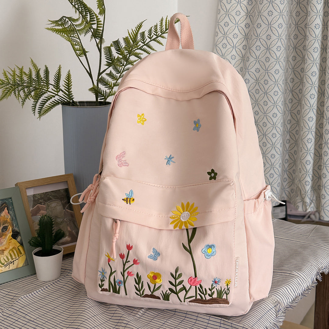 Floral Embroidered Backpack Kalsten 1791204649