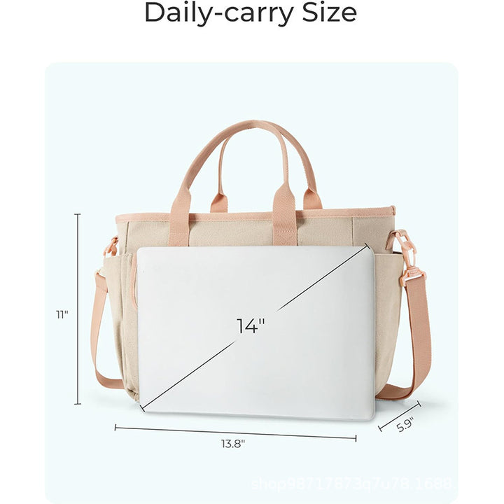 Versatile tote bag with compartments Kalsten