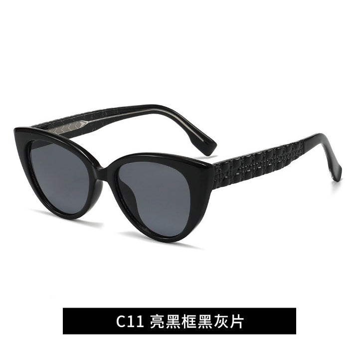 Women's Cat-Eye Sunglasses with Decorative Bridge Kalsten