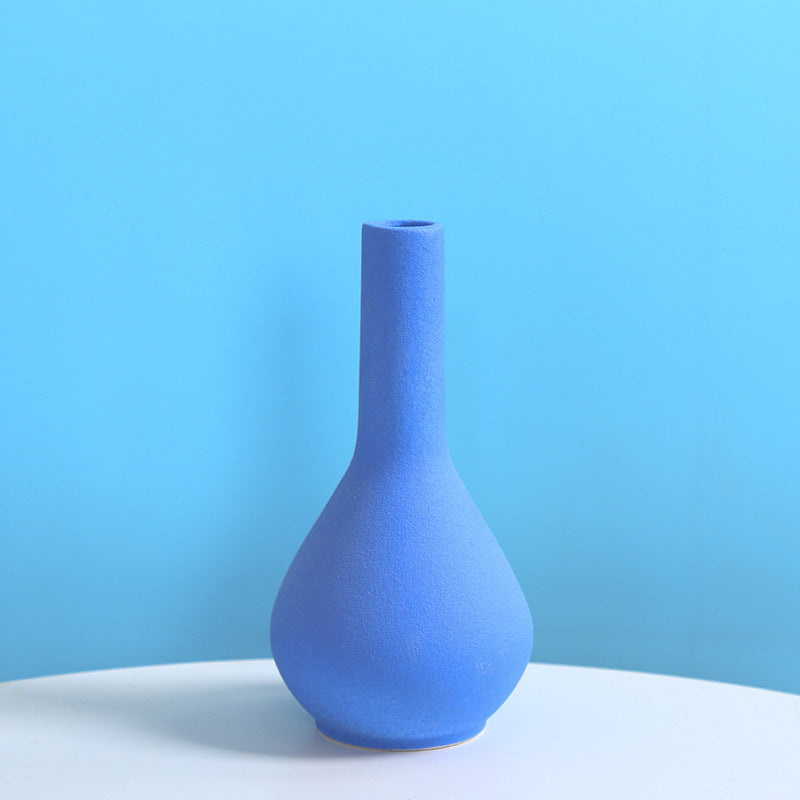Modern Textured Decorative Ceramic Vase Kalsten