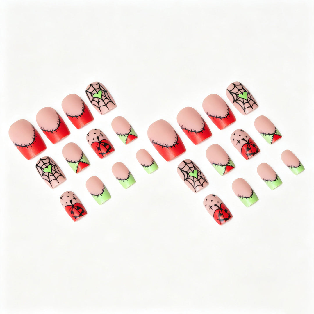 Creative Halloween Nail Art Design Kit