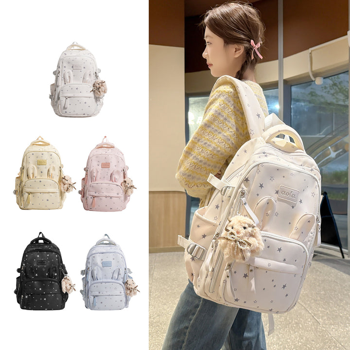 Adorable Bunny-Ear School Backpack Kalsten