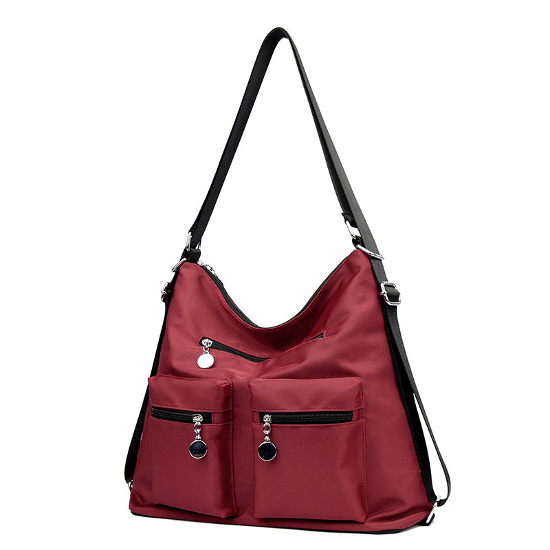 Spacious Multi-Pocket Shoulder Bag Kalsten