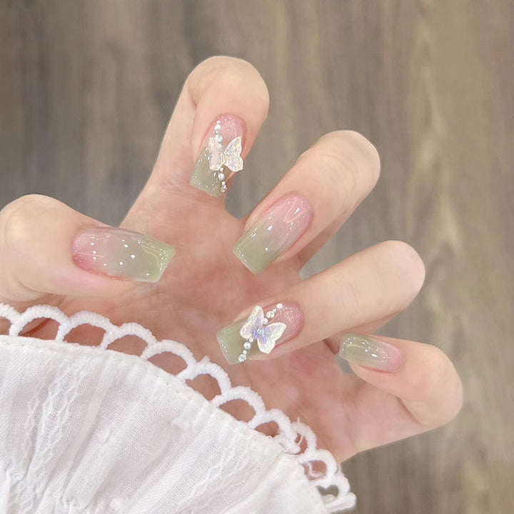Artificial nails with heart design Kalsten