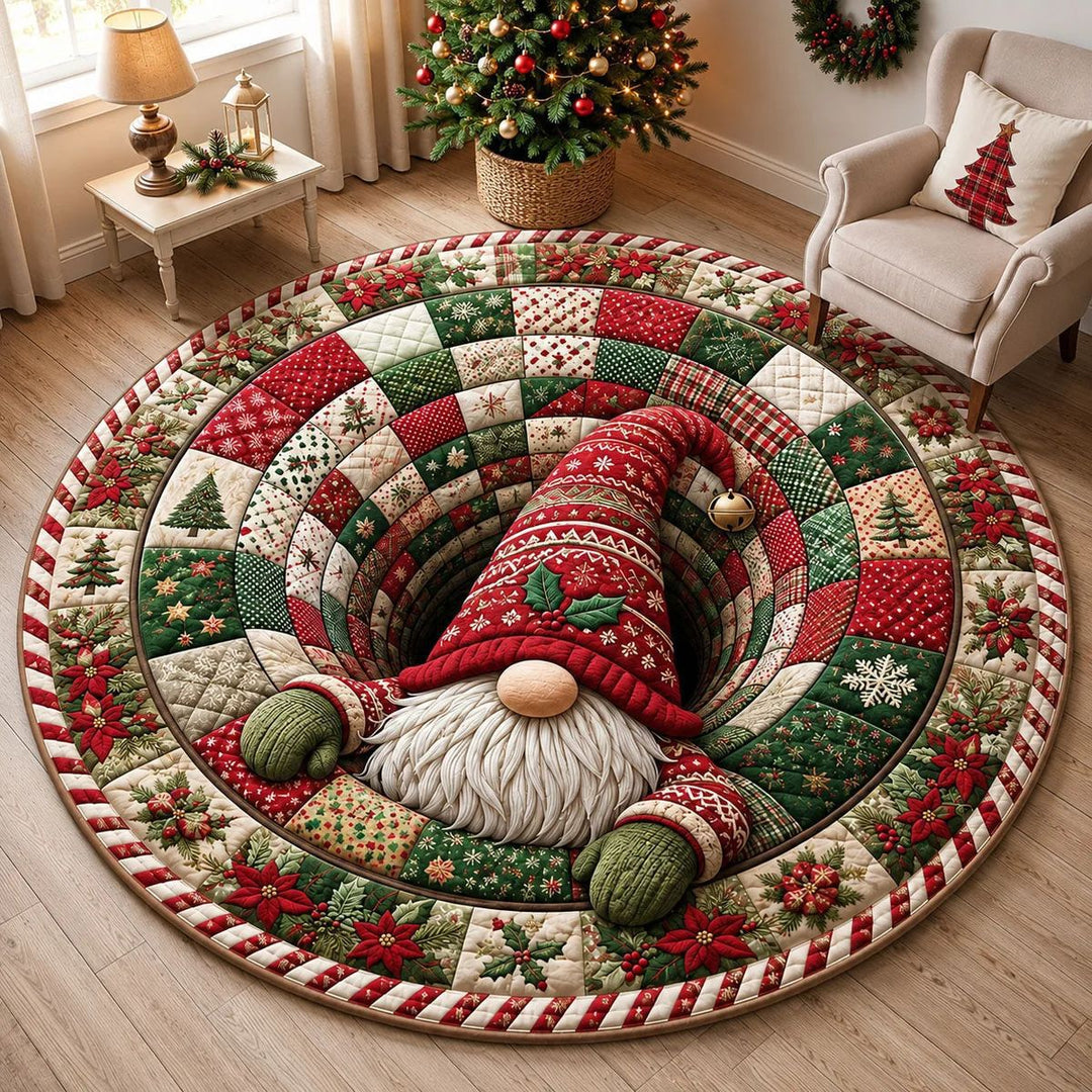 Christmas-Themed Plush Area Rug