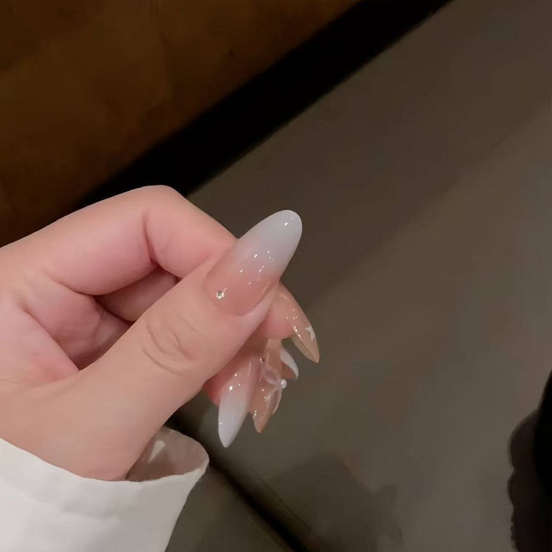 Glitter Gradient Nail Extensions
