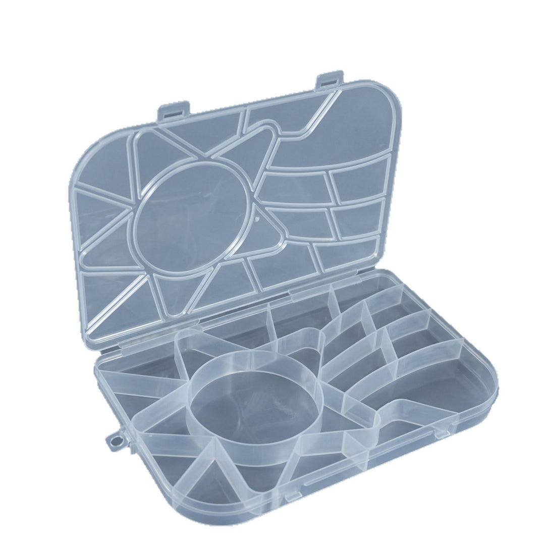 Clear Multi-Section Craft Organizing Box Kalsten