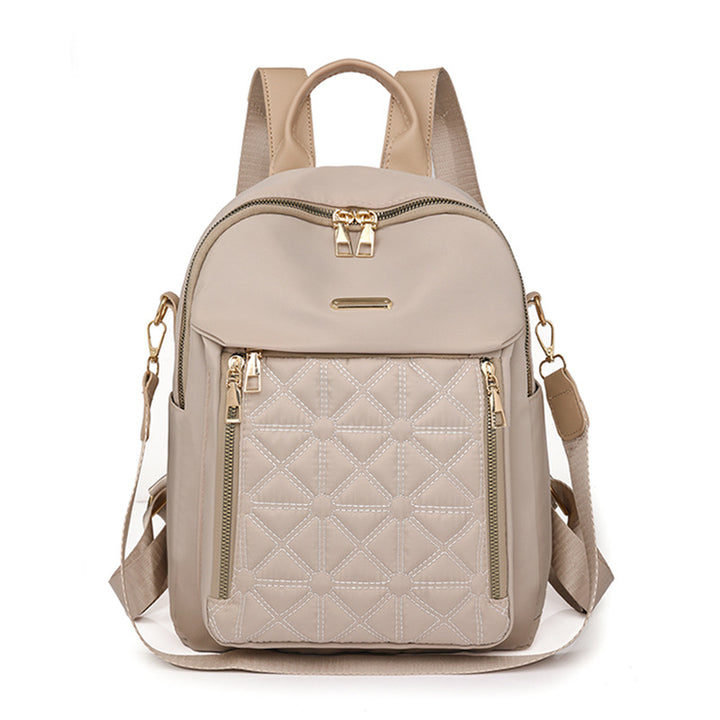 Quilted Multi-Compartment Backpack Kalsten