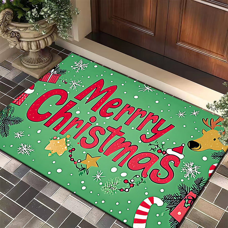 Festive Themed Welcome Mat