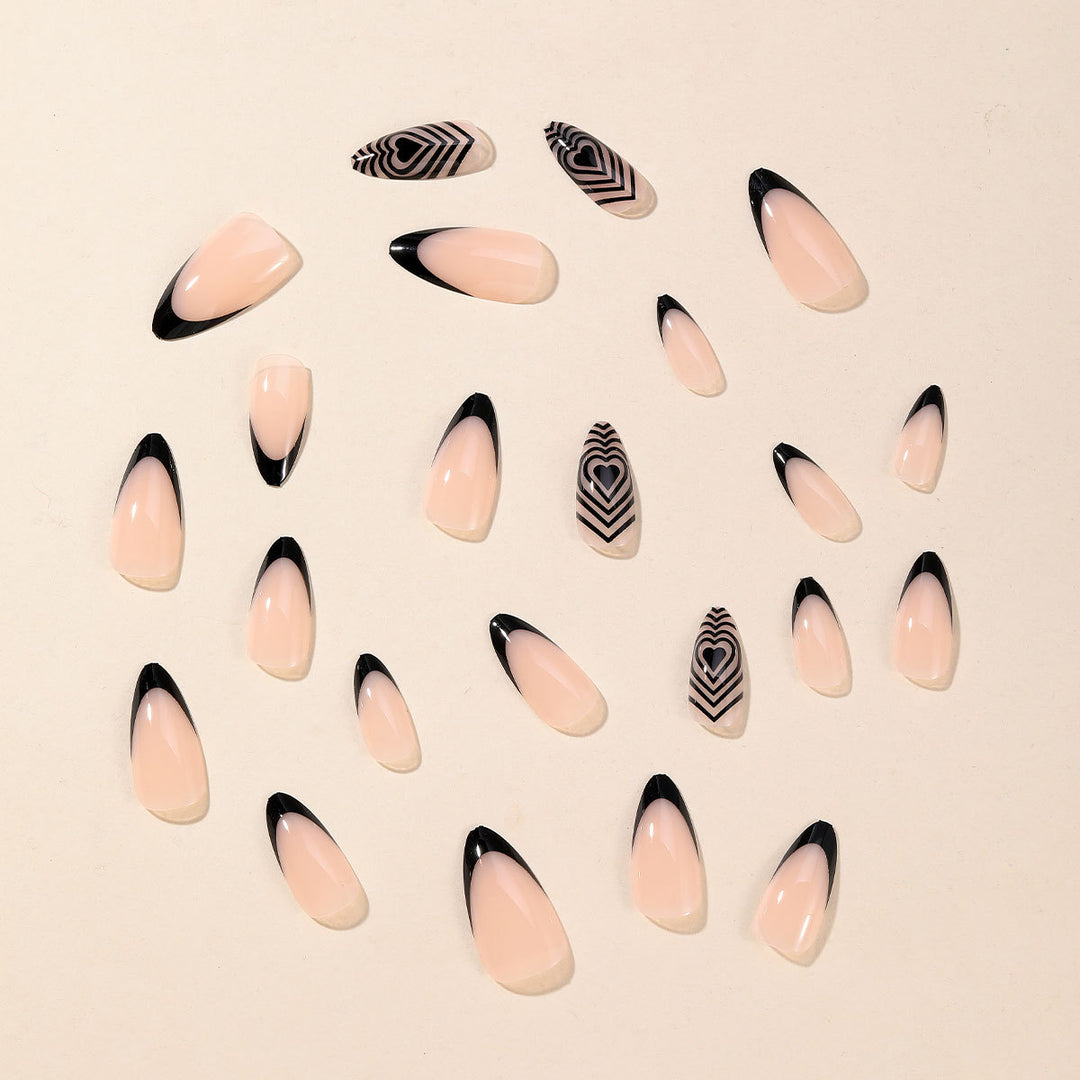 Artistic Stiletto Nail Art Extensions Kalsten