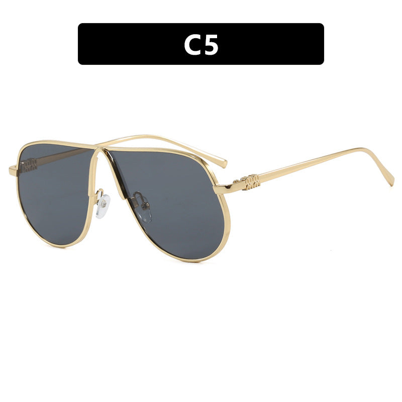 Women's pilot sunglasses with high-quality metal frame and polarized lenses Kalsten
