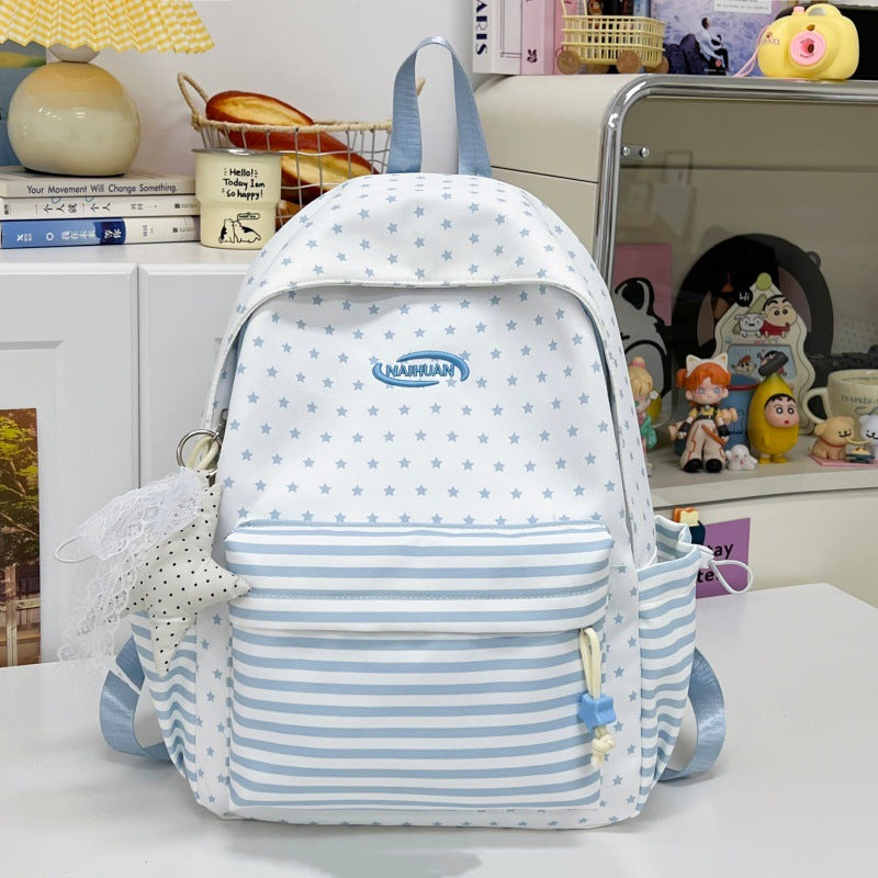 Stylish Star-Patterned Casual Backpack Kalsten