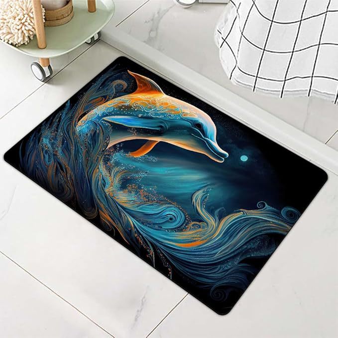 Stylish Water-Resistant Bath Mat Kalsten