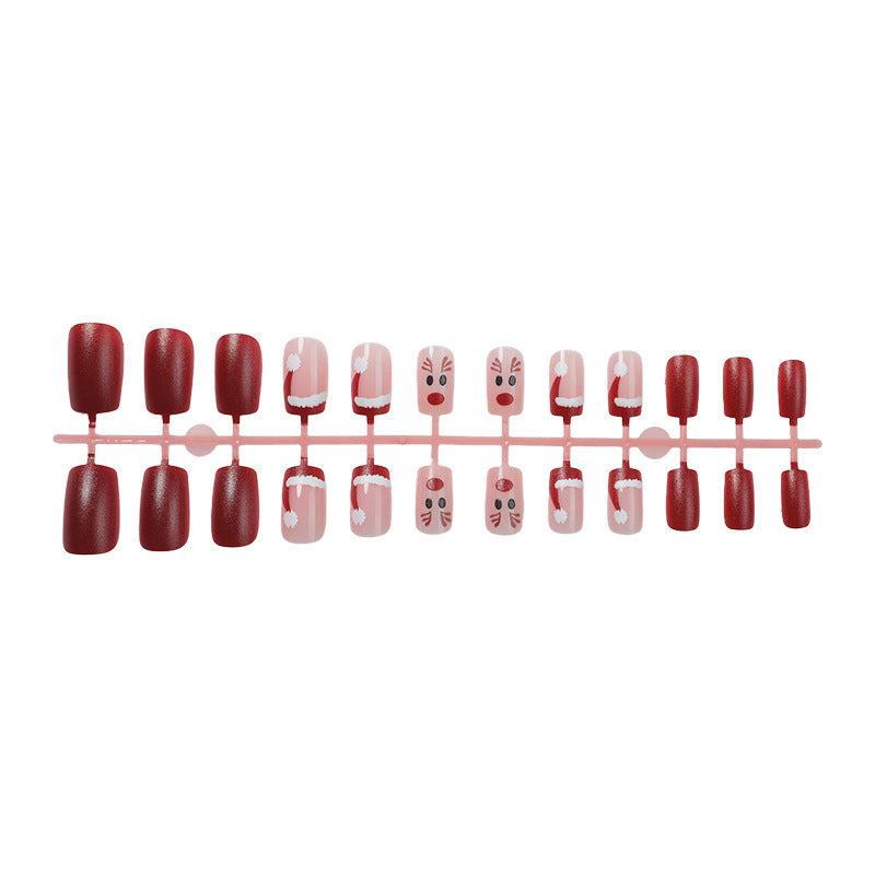 Creative Christmas Art Nail Set with Festive Designs Kalsten 1789119116