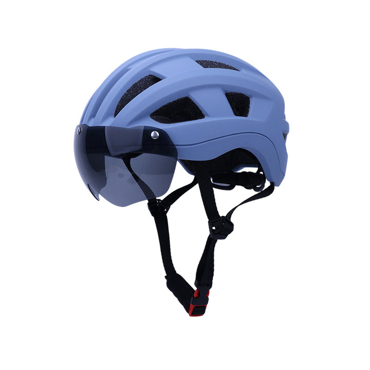 WoAerodynamic Bicycle Helmet with Integrated Visor Kalsten