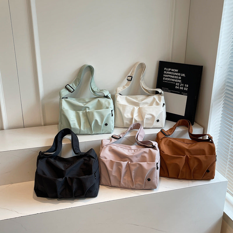 Stylish Multi-Compartment Shoulder Bag Kalsten
