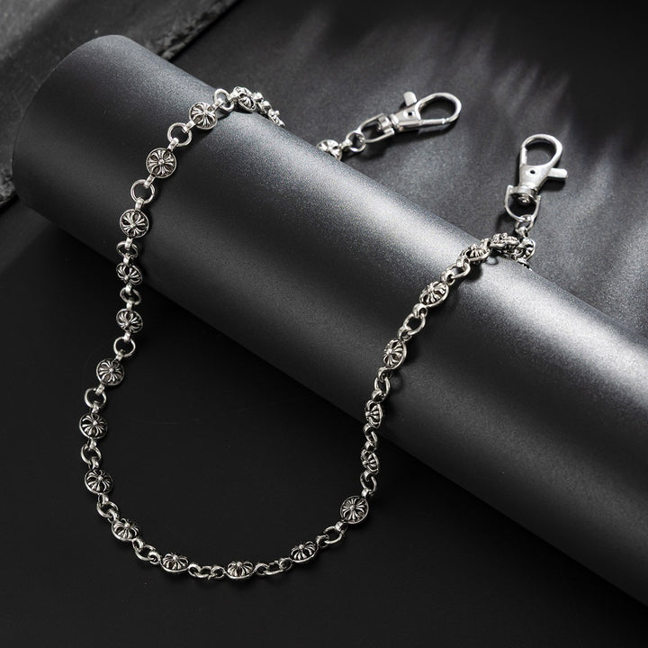 Fashionable chain necklace with glitter details Kalsten