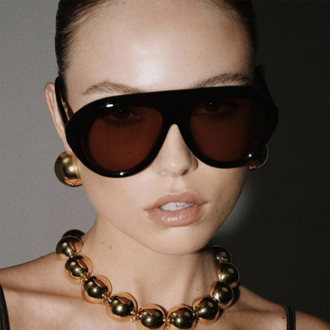 Women's oversized sunglasses with stylish design and protective UV filter Kalsten