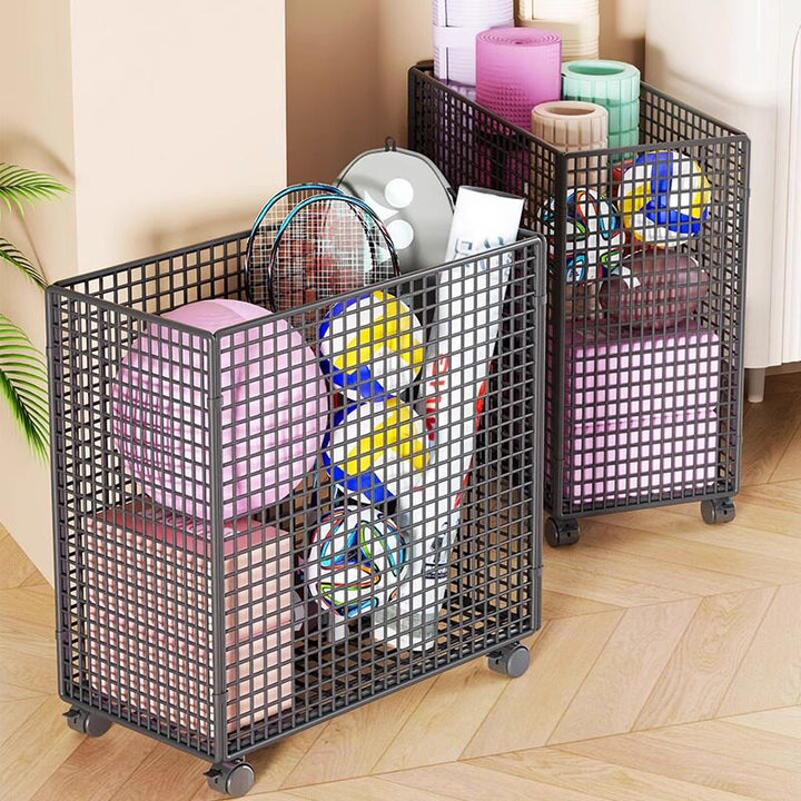 Versatile Rolling Storage Cart with Dividers Kalsten