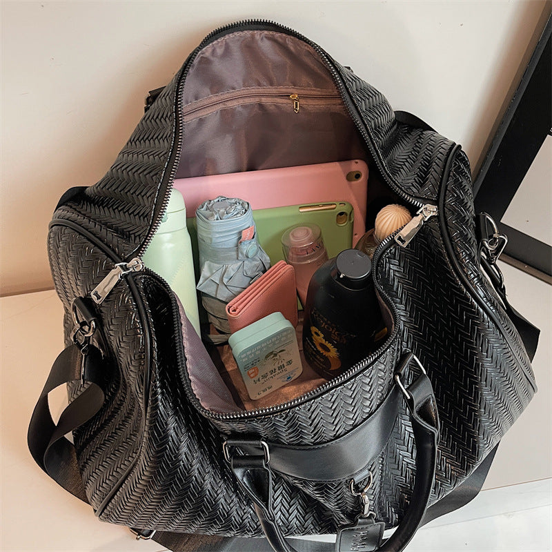 Multi-Functional Woven Travel Duffle Bag Kalsten