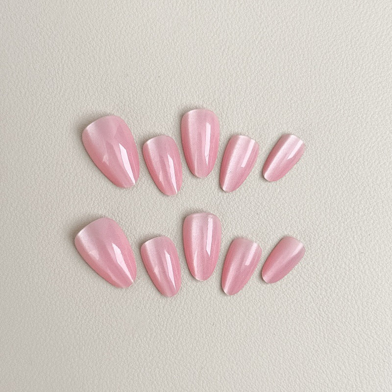 Elegant Artificial Nails with High Gloss Finish Kalsten