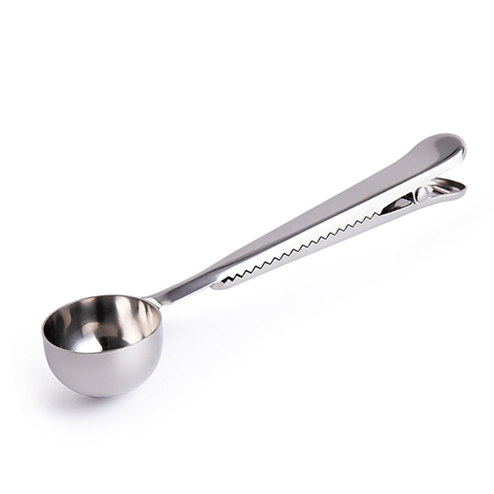 Professional Stainless Steel Coffee Measuring Scoop with Clip Kalsten