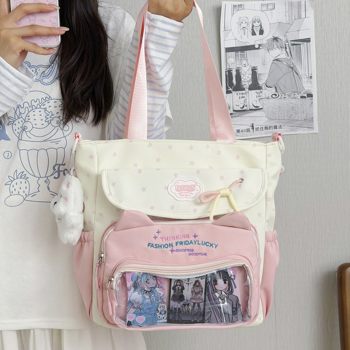Trendy Multi-Pocket Shoulder Bag Kalsten