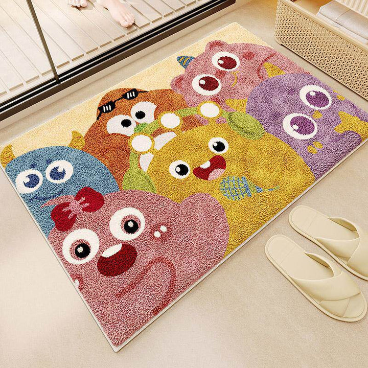 Fun Monster-Themed Bathroom Mat Kalsten