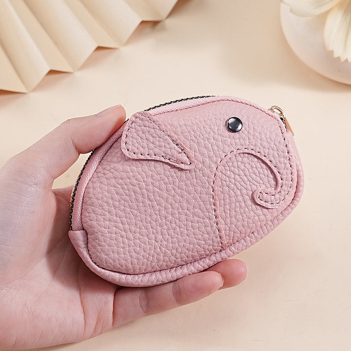 Cute Elephant-Shaped Coin Purse