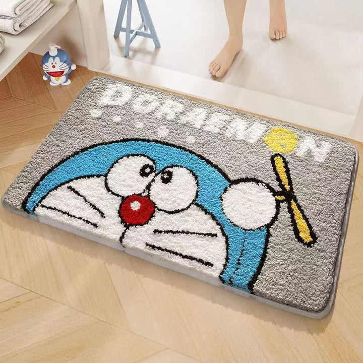 Cartoon Character Plush Bath Mat Kalsten