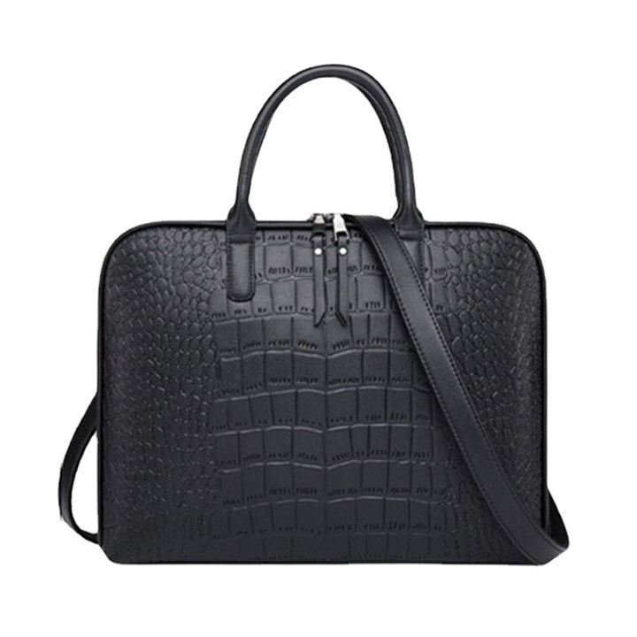 Elegant Laptop Bag in Luxurious Crocodile Look Kalsten