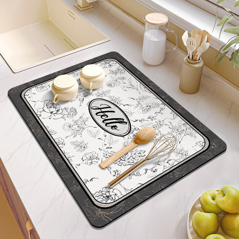 Decorative Kitchen Counter Mat