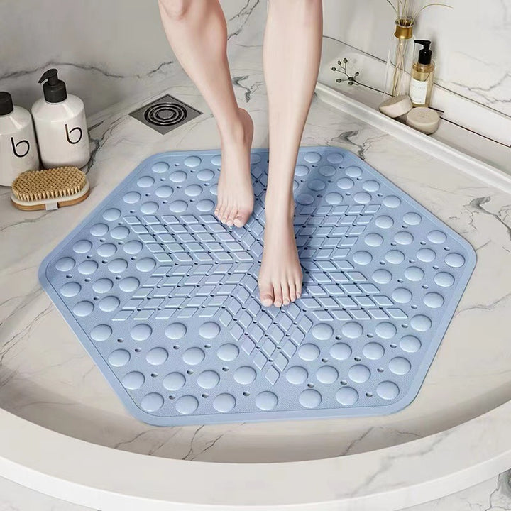 Hexagonal Anti-Slip Shower Mat Kalsten