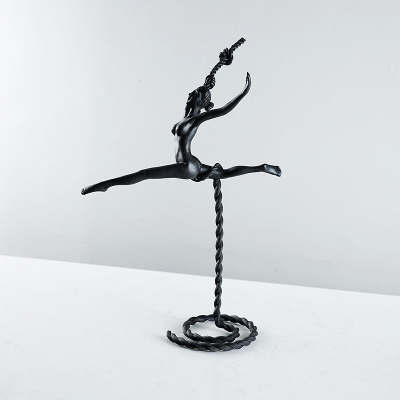 Artistic Ballerina Sculpture