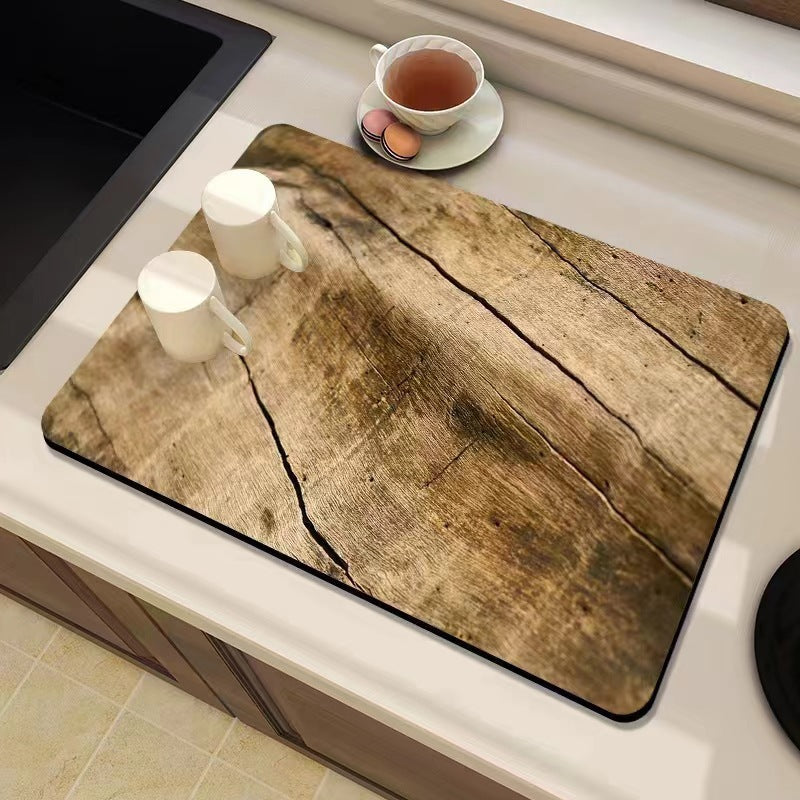 Natural Wood-Themed Desk Mat Kalsten