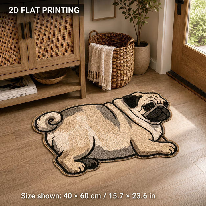Rottweiler-Themed Decorative Area Rug