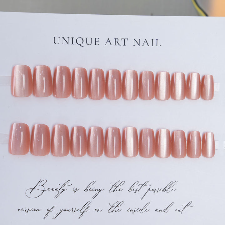 Glossy Press-On Nail Extensions
