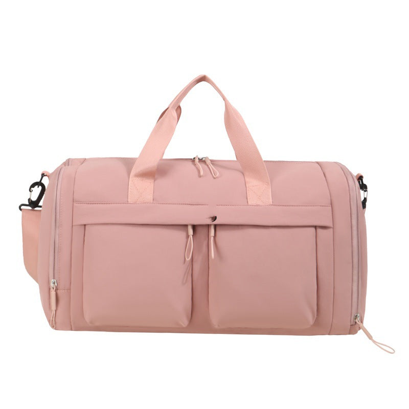 Sporty travel bag with versatile side pockets Kalsten