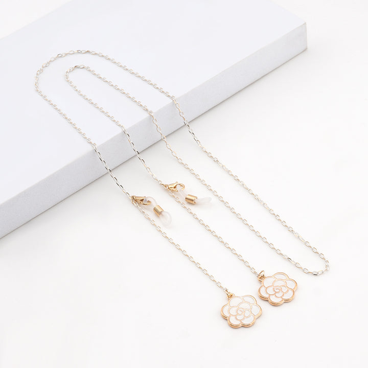 Elegant Geometric Glasses Chain kalsten