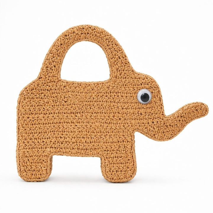Playful Elephant-Shaped Handbag