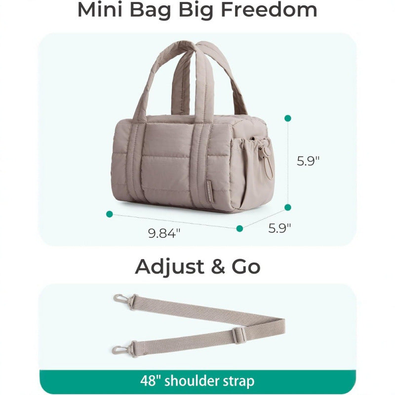 Spacious Padded Weekender Handbag Kalsten