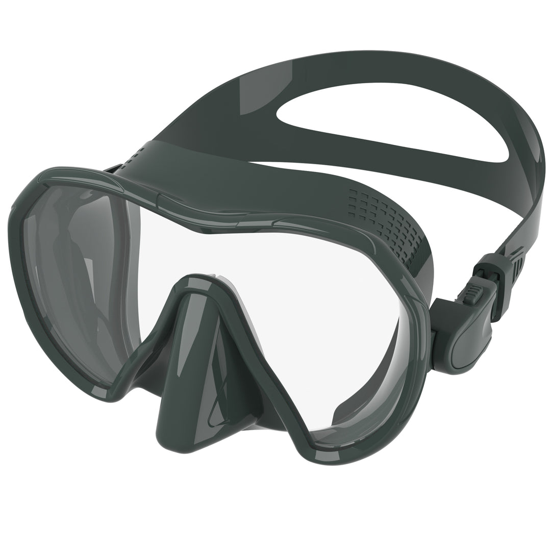 Diving mask with wide field of vision and comfortable silicone edge Kalsten