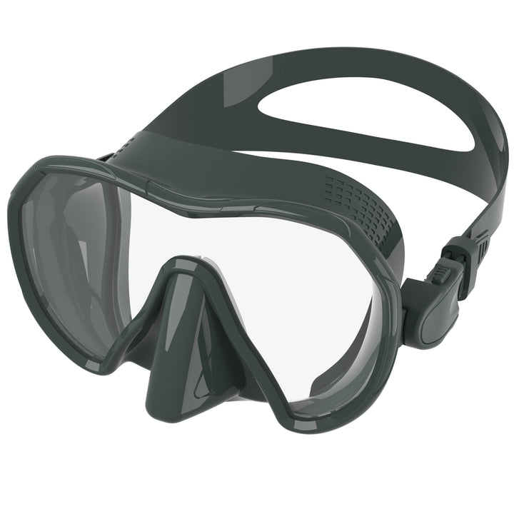 Diving mask with wide field of vision and comfortable silicone edge Kalsten