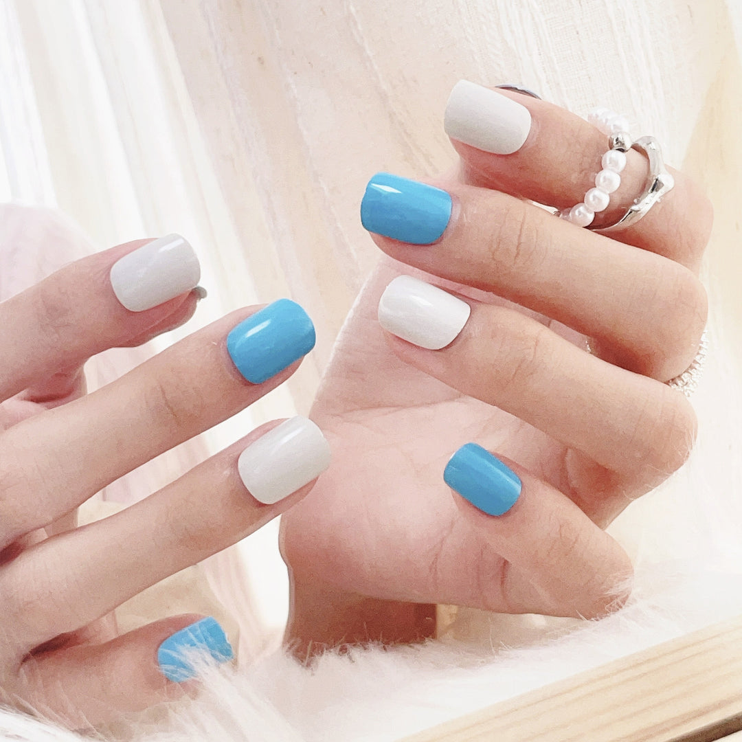 Stylish Press-On Nail Design