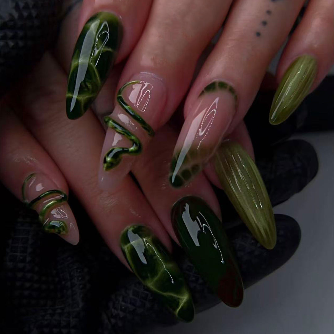 Artistic Gel Nail Extensions