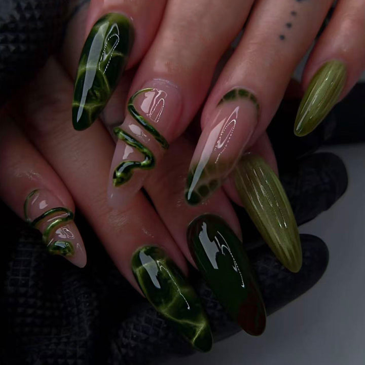 Artistic Gel Nail Extensions