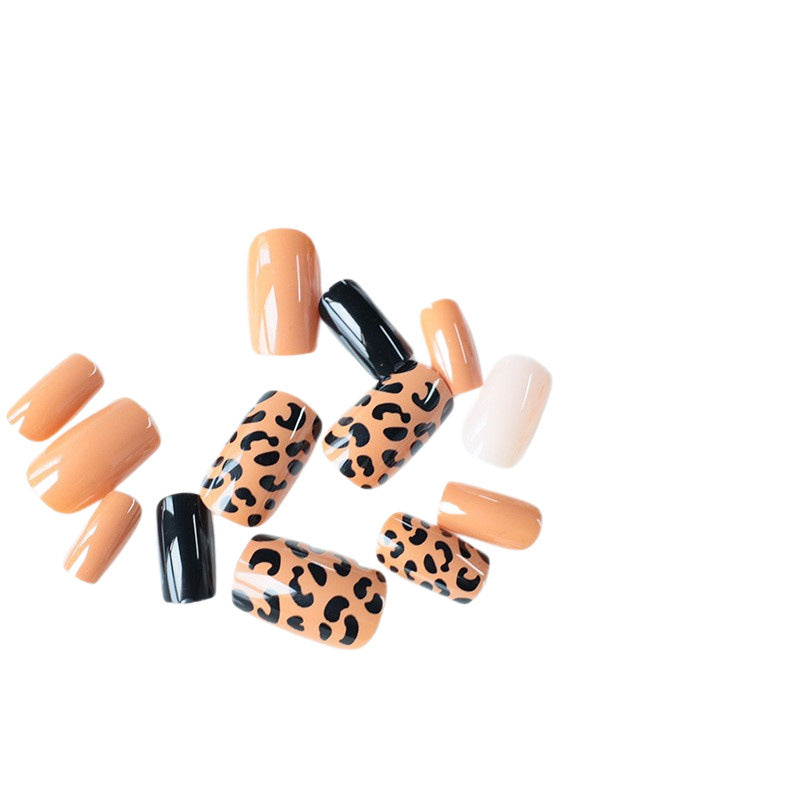Trendy Leopard Print Nail Art Extensions Kalsten